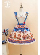 Miss Point Cat Sweetheart Skirt with Detachable Shoulder Straps(Reservation/Full Payment Without Shipping)
